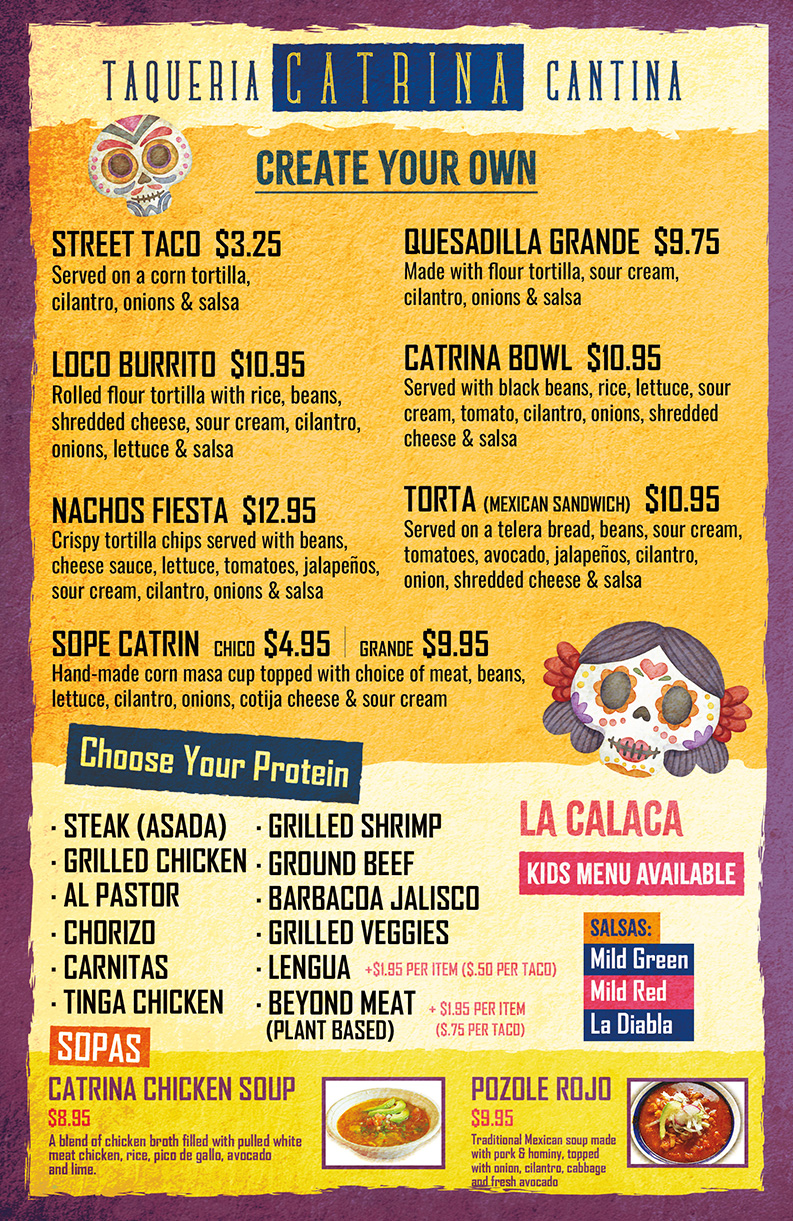 Menu Items